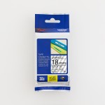 Brother 18MM Black on Clear Laminated tape