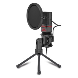 REDRAGON SEYFERT 3.5mm Aux Gaming Mic and Tripod - Black REDRAGON SEYFERT 3.5mm Aux Gaming Mic and Tripod - Black