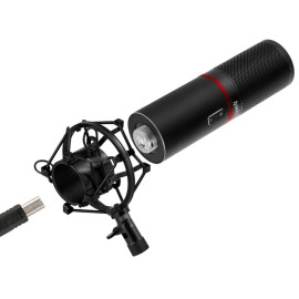 REDRAGON BLAZAR Cardioid USB Gaming Mic and Tripod - Black REDRAGON BLAZAR Cardioid USB Gaming Mic and Tripod - Black