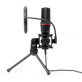 REDRAGON SEYFERT 3.5mm Aux Gaming Mic and Tripod - Black REDRAGON SEYFERT 3.5mm Aux Gaming Mic and Tripod - Black
