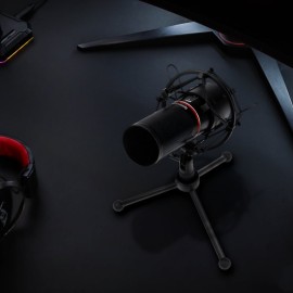 REDRAGON BLAZAR Cardioid USB Gaming Mic and Tripod - Black REDRAGON BLAZAR Cardioid USB Gaming Mic and Tripod - Black