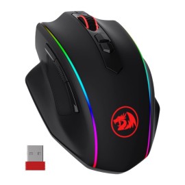 REDRAGON VAMPIRE ELITE Wireless 16000DPI|8 Button|Ergonomic Design|P3335 Optical Sensor|Type-C Cable|RGB Backlit Gaming Mouse - Black REDRAGON VAMPIRE ELITE Wireless 16000DPI|8 Button|Ergonomic Design|P3335 Optical Sensor|Type-C Cable|RGB Backlit Gaming Mouse - Black