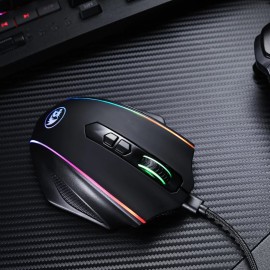 REDRAGON VAMPIRE ELITE Wireless 16000DPI|8 Button|Ergonomic Design|P3335 Optical Sensor|Type-C Cable|RGB Backlit Gaming Mouse - Black REDRAGON VAMPIRE ELITE Wireless 16000DPI|8 Button|Ergonomic Design|P3335 Optical Sensor|Type-C Cable|RGB Backlit Gaming Mouse - Black