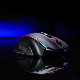 REDRAGON VAMPIRE ELITE Wireless 16000DPI|8 Button|Ergonomic Design|P3335 Optical Sensor|Type-C Cable|RGB Backlit Gaming Mouse - Black REDRAGON VAMPIRE ELITE Wireless 16000DPI|8 Button|Ergonomic Design|P3335 Optical Sensor|Type-C Cable|RGB Backlit Gaming Mouse - Black