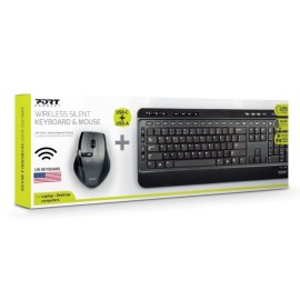 Port Wireless Keyboard and Mouse Combo Port Wireless Keyboard and Mouse Combo