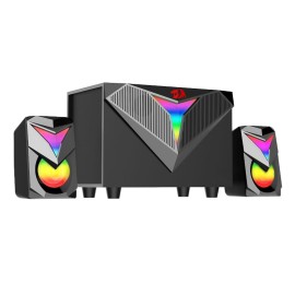 REDRAGON 2.1 Satellite Speaker TOCCATA RGB 11W Gaming Speaker - Black REDRAGON 2.1 Satellite Speaker TOCCATA RGB 11W Gaming Speaker - Black