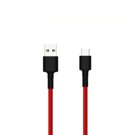 Xiaomi USB Type-C Braided 1m Cable - Red Xiaomi USB Type-C Braided 1m Cable - Red