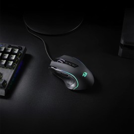 REDRAGON PREDATOR 4000DPI RGB Ergo Gaming Mouse - Black REDRAGON PREDATOR 4000DPI RGB Ergo Gaming Mouse - Black
