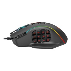 REDRAGON PERDICTION 4 12400DPI RGB MMO Ergo Gaming Mouse - Black REDRAGON PERDICTION 4 12400DPI RGB MMO Ergo Gaming Mouse - Black