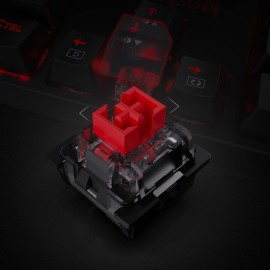 REDRAGON SURARA MECHANICAL RGB Gaming Keyboard - Black REDRAGON SURARA MECHANICAL RGB Gaming Keyboard - Black
