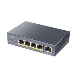 Cudy 5-Port Gigabit PoE+ Unmanaged Switch Cudy 5-Port Gigabit PoE+ Unmanaged Switch