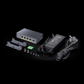 Cudy 5-Port Gigabit PoE+ Unmanaged Switch Cudy 5-Port Gigabit PoE+ Unmanaged Switch