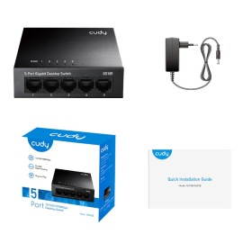 Cudy 5-Port Gigabit Metal Switch Cudy 5-Port Gigabit Metal Switch