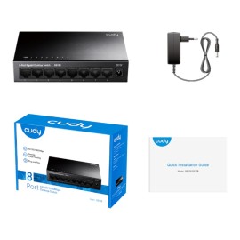Cudy 8-Port Gigabit Metal Switch Cudy 8-Port Gigabit Metal Switch