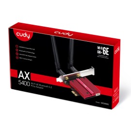 Cudy AX5400 WiFi 6E PCI Express Adapter Cudy AX5400 WiFi 6E PCI Express Adapter