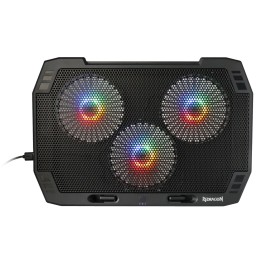 REDRAGON Dual USB 3 Fan RGB Gaming Notebook Stand REDRAGON Dual USB 3 Fan RGB Gaming Notebook Stand