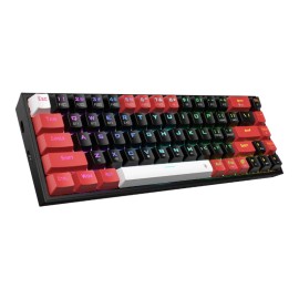 REDRAGON Castor Pro 68Key Wireless Red|Black|White KeyCap Bluetooth RGB Red Switch - Black|Red REDRAGON Castor Pro 68Key Wireless Red|Black|White KeyCap Bluetooth RGB Red Switch - Black|Red