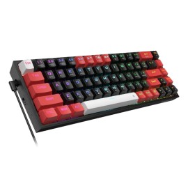 REDRAGON Castor Pro 68Key Wireless Red|Black|White KeyCap Bluetooth RGB Red Switch - Black|Red REDRAGON Castor Pro 68Key Wireless Red|Black|White KeyCap Bluetooth RGB Red Switch - Black|Red