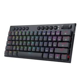 REDRAGON Horus Mini 61Key Red Switch RGB Low Profile Gaming Mechanical Keyboard - Black REDRAGON Horus Mini 61Key Red Switch RGB Low Profile Gaming Mechanical Keyboard - Black