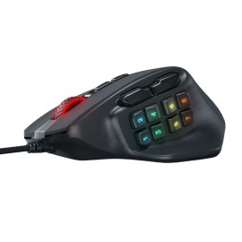 REDRAGON Aatrox 6200DP RGB MMO Gaming Mouse - Black REDRAGON Aatrox 6200DP RGB MMO Gaming Mouse - Black