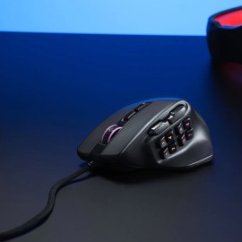 REDRAGON Aatrox 6200DP RGB MMO Gaming Mouse - Black REDRAGON Aatrox 6200DP RGB MMO Gaming Mouse - Black