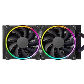 PCBuilder Hydro Chill 240MM AIO Liquid CPU Cooler ARGB PCBuilder Hydro Chill 240MM AIO Liquid CPU Cooler ARGB
