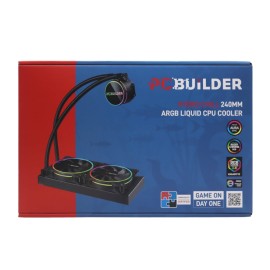 PCBuilder Hydro Chill 240MM AIO Liquid CPU Cooler ARGB PCBuilder Hydro Chill 240MM AIO Liquid CPU Cooler ARGB