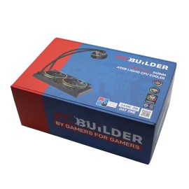 PCBuilder Hydro Chill 240MM AIO Liquid CPU Cooler ARGB PCBuilder Hydro Chill 240MM AIO Liquid CPU Cooler ARGB