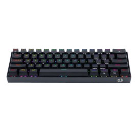 REDRAGON DRACONIC PRO Mechanical 61 Key|Bluetooth 5.0|RGB 9 Colour Modes|Rechargable Battery|Type-C Charging Cable Gaming Keyboard - Black REDRAGON DRACONIC PRO Mechanical 61 Key|Bluetooth 5.0|RGB 9 Colour Modes|Rechargable Battery|Type-C Charging Cable Gaming Keyboard - Black