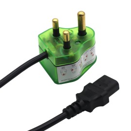 Gizzu Surge Protector 10A Kettle Plug Cable 1.5M Gizzu Surge Protector 10A Kettle Plug Cable 1.5M