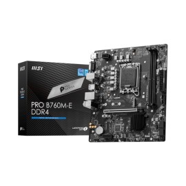 MSI PRO B760M-E DDR4 Intel LGA1700 mATX Motherboard MSI PRO B760M-E DDR4 Intel LGA1700 mATX Motherboard