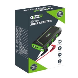 GIZZU 2000A Jump Starter 16000mAh - Black GIZZU 2000A Jump Starter 16000mAh - Black