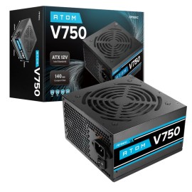 Antec Atom V750 Non-Modular Power Supply Antec Atom V750 Non-Modular Power Supply