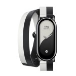 Xiaomi Smart Band 8 Double Wrap Strap - Black and white Xiaomi Smart Band 8 Double Wrap Strap - Black and white