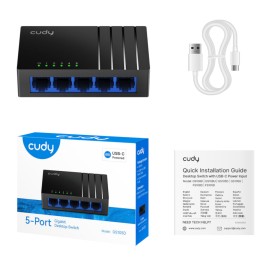 Cudy 5-Port Gigabit Desktop Switch Cudy 5-Port Gigabit Desktop Switch