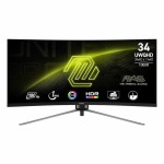 MSI MAG345CQR 34" Curved Gaming Monitor 3440x1440 (UWQHD) VA 1ms 180Hz MSI MAG345CQR 34" Curved Gaming Monitor 3440x1440 (UWQHD) VA 1ms 180Hz