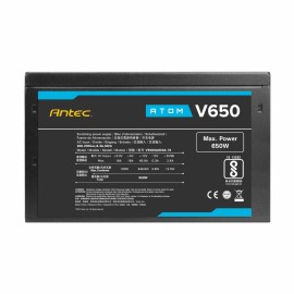 Antec Atom V650 Non-Modular Power Supply Antec Atom V650 Non-Modular Power Supply