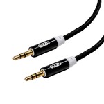Gizzu 3.5mm AUX Cable 2m - Black Gizzu 3.5mm AUX Cable 2m - Black