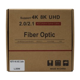 GIZZU 4K Active fibre Optic HDMI Cable 20m GIZZU 4K Active fibre Optic HDMI Cable 20m