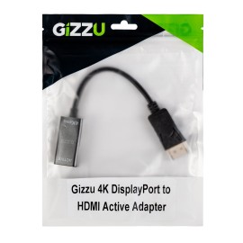 Gizzu 4K60Hz DisplayPort to HDMI Active Adapter Gizzu 4K60Hz DisplayPort to HDMI Active Adapter