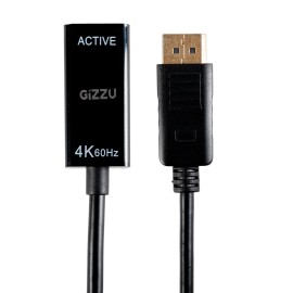Gizzu 4K60Hz DisplayPort to HDMI Active Adapter Gizzu 4K60Hz DisplayPort to HDMI Active Adapter