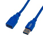 Gizzu USB 3.0 Extension Cable 5m - Blue Gizzu USB 3.0 Extension Cable 5m - Blue