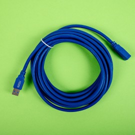 Gizzu USB 3.0 Extension Cable 5m - Blue Gizzu USB 3.0 Extension Cable 5m - Blue