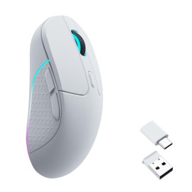 Keychron M3 RGB Wireless Optical Mouse - White Keychron M3 RGB Wireless Optical Mouse - White