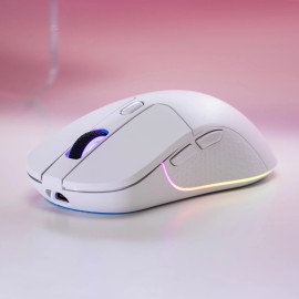 Keychron M3 RGB Wireless Optical Mouse - White Keychron M3 RGB Wireless Optical Mouse - White