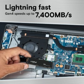 Crucial T500 4TB M.2 NVMe Gen4 NAND SSD Crucial T500 4TB M.2 NVMe Gen4 NAND SSD
