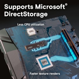 Crucial T500 4TB M.2 NVMe Gen4 NAND SSD Crucial T500 4TB M.2 NVMe Gen4 NAND SSD