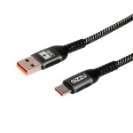 GIZZU 66W 480Mbps USB to Type-C 2m Cable