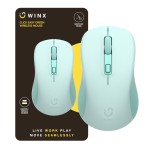 WINX CLICK Easy 1600DPI 2.4GHz Wireless Mouse - Green WINX CLICK Easy 1600DPI 2.4GHz Wireless Mouse - Green