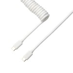 Keychron Coiled Aviator White Cable Keychron Coiled Aviator White Cable